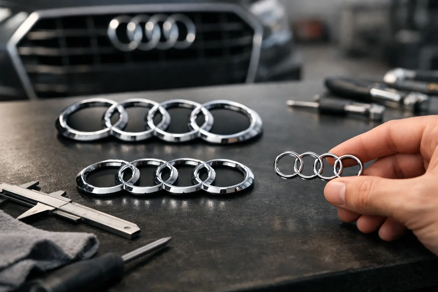 Audi embléma méretválasztási útmutató vásárlás előtt