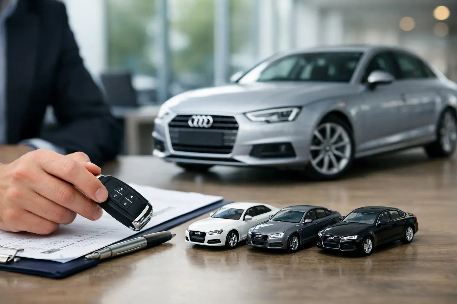 Audi A4 kupak választási példa lépésről lépésre